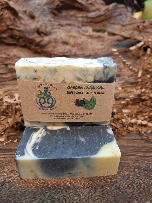 Garden Charcoal with Aloe & Basil