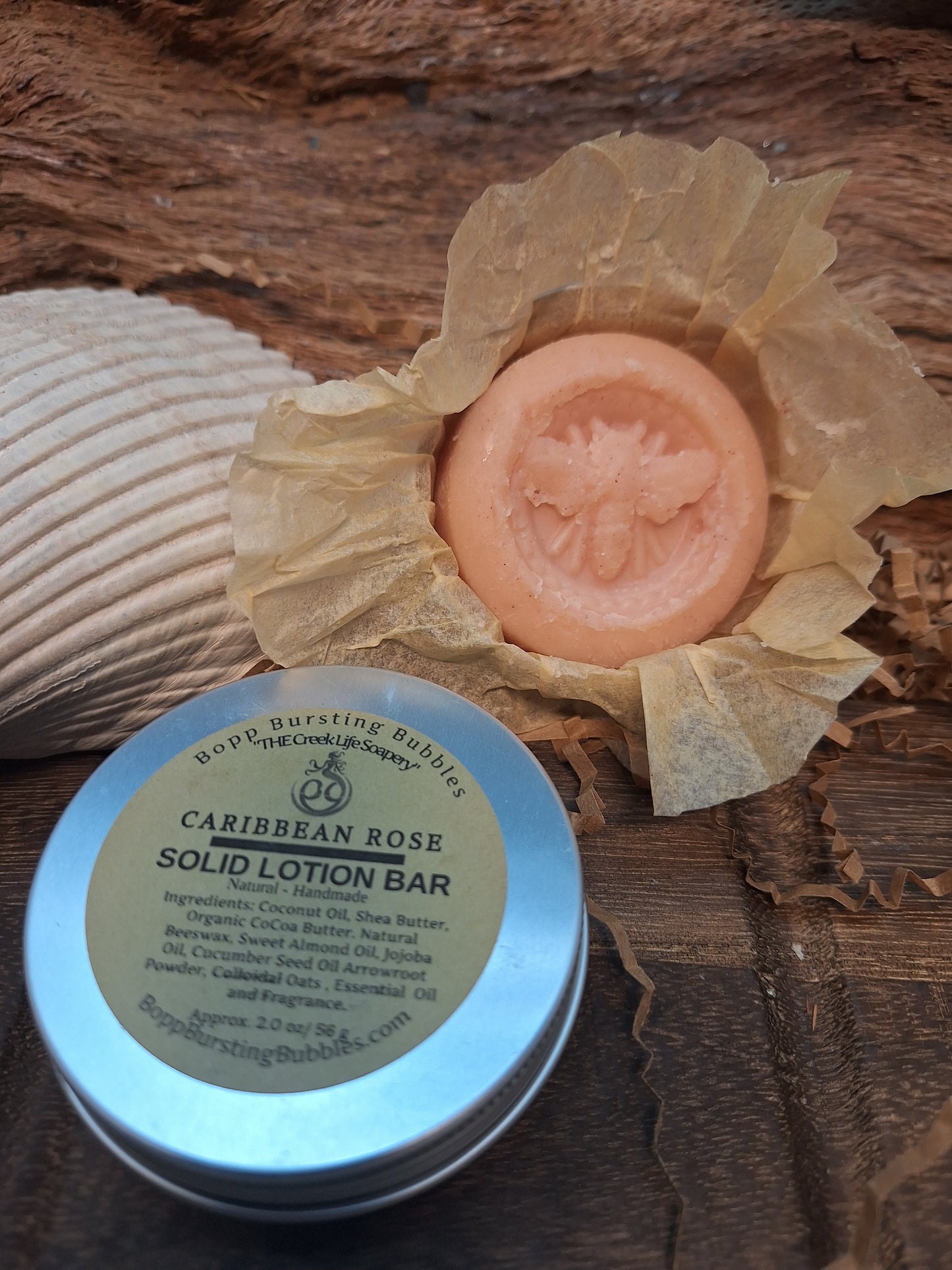 Caribbean Rose - Lotion Bar