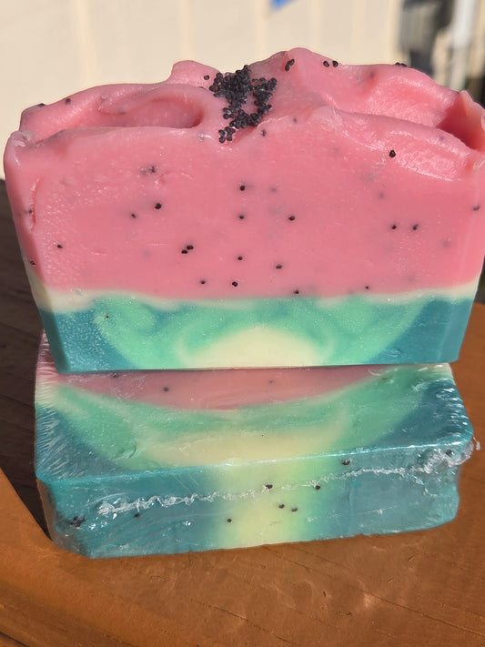 Watermelon Champagne w/Chia Seed Exfoliant