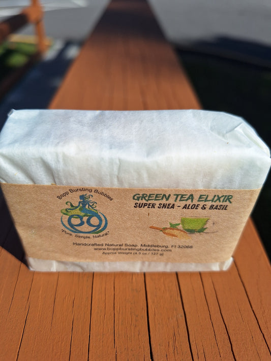 Green Tea Elixir with Aloe & Basil