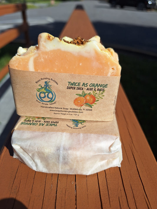 Twice as Orange with Aloe & Basil