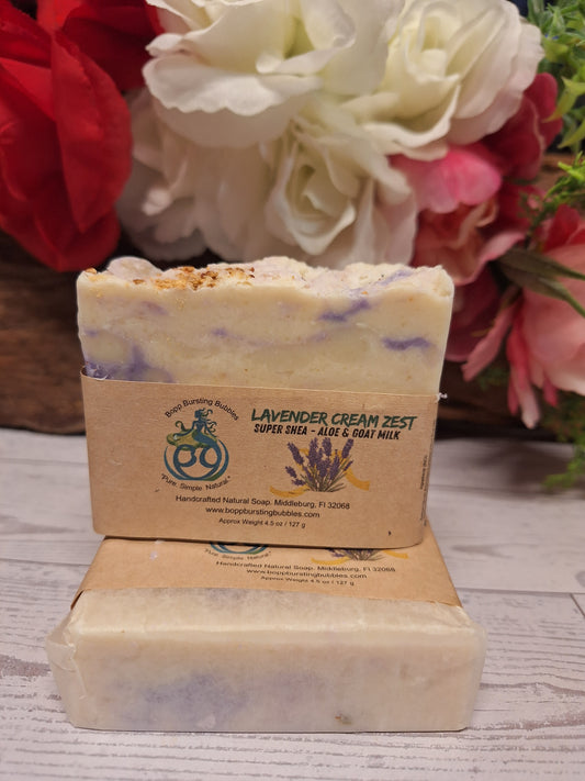 Lavender Cream Zest - Aloe and Goats Milk