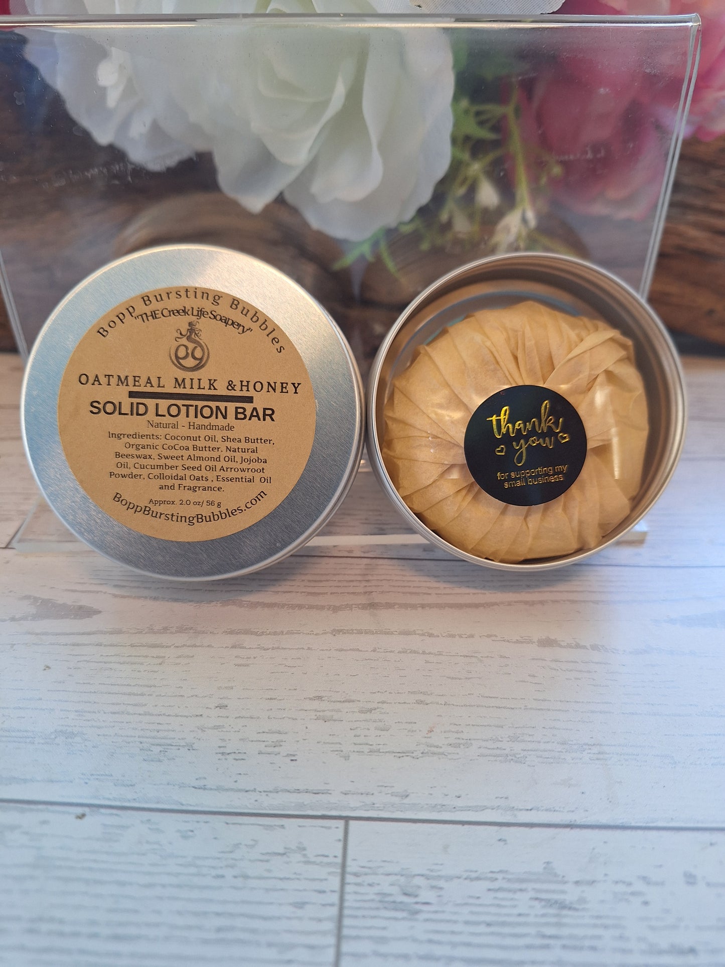 Oatmeal, Milk & Honey -  Lotion Bar