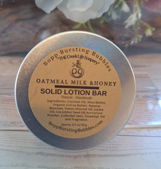Oatmeal, Milk & Honey -  Lotion Bar