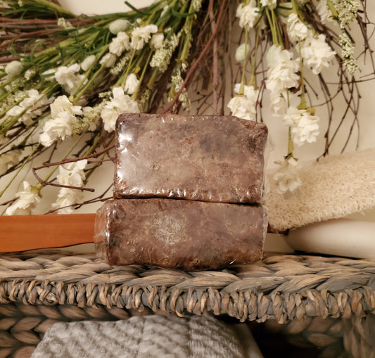 Raw African Black Soap