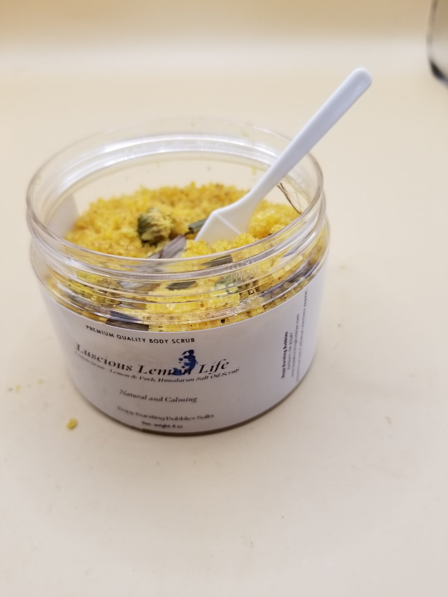Luscious Lemon  Life - Pink Salt Scrub