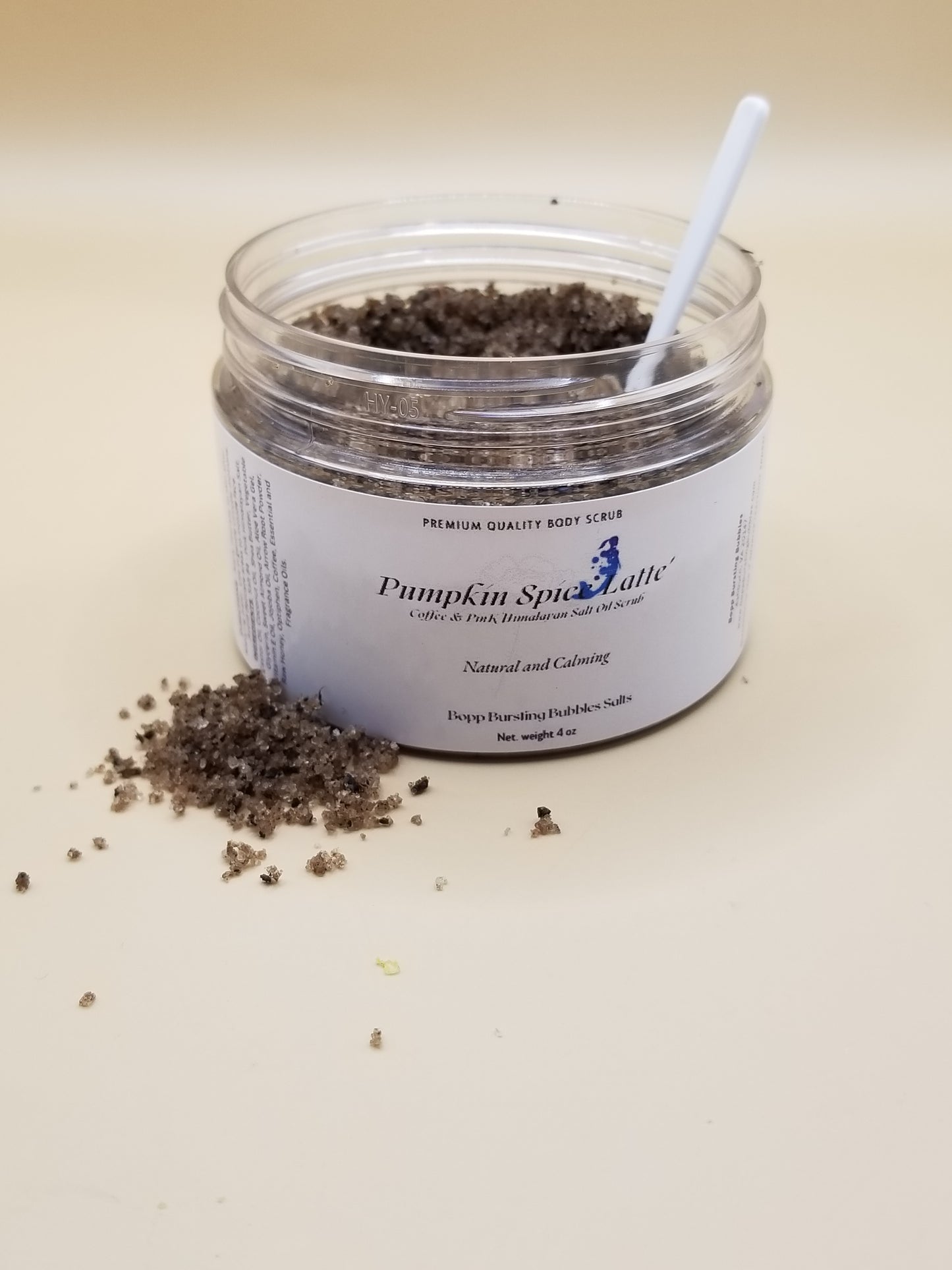 Pumpkin Spice and Coffee - Pink Salt Scrub
