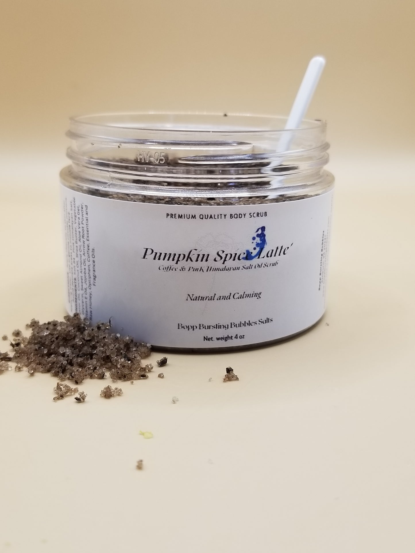 Pumpkin Spice and Coffee - Pink Salt Scrub