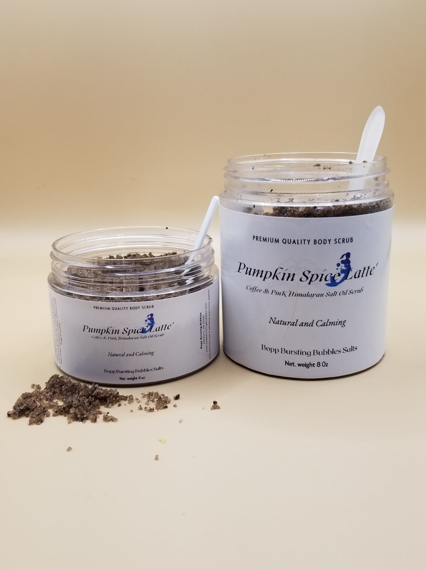 Pumpkin Spice and Coffee - Pink Salt Scrub
