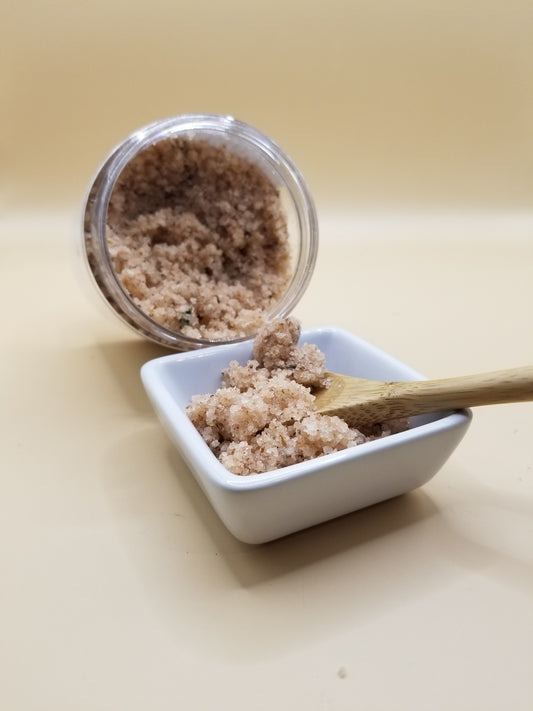 Hop-Scotch Breeze  (Vanilla and Amaretto) - Pink Salt Scrub