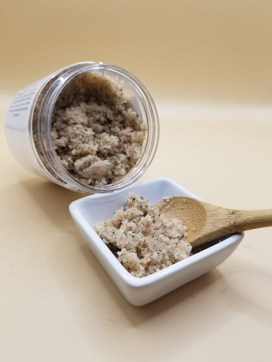 Soothing Oasis (Green Tea and Eucalyptus) - Pink Salt Scrub