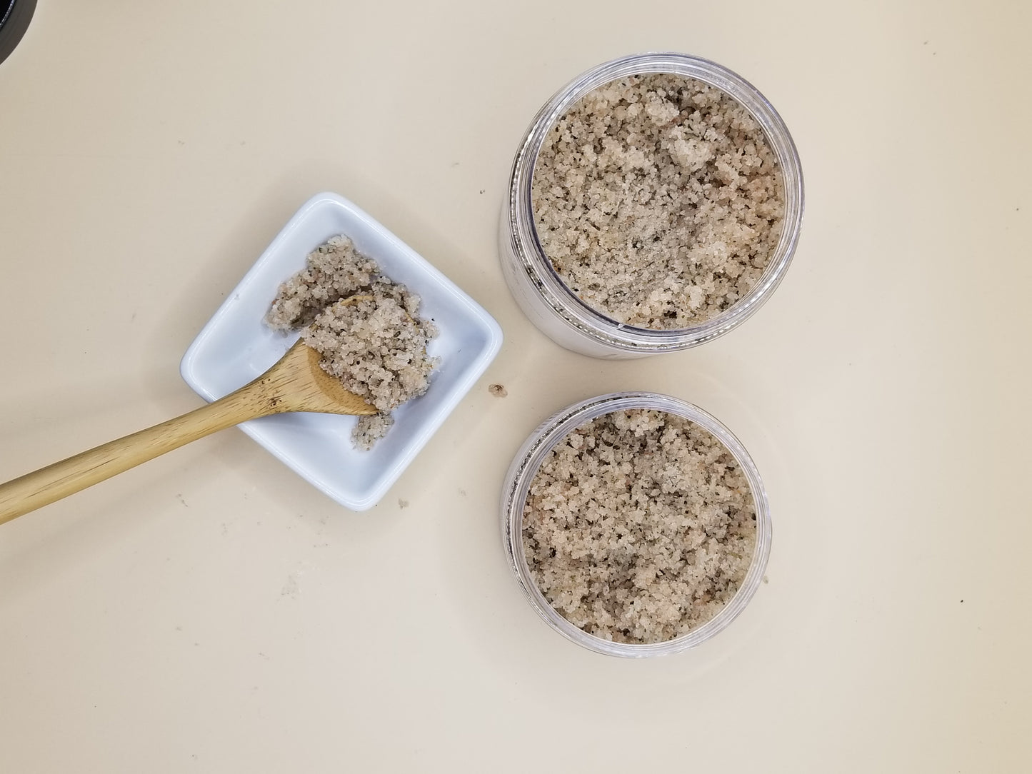 Soothing Oasis (Green Tea and Eucalyptus) - Pink Salt Scrub