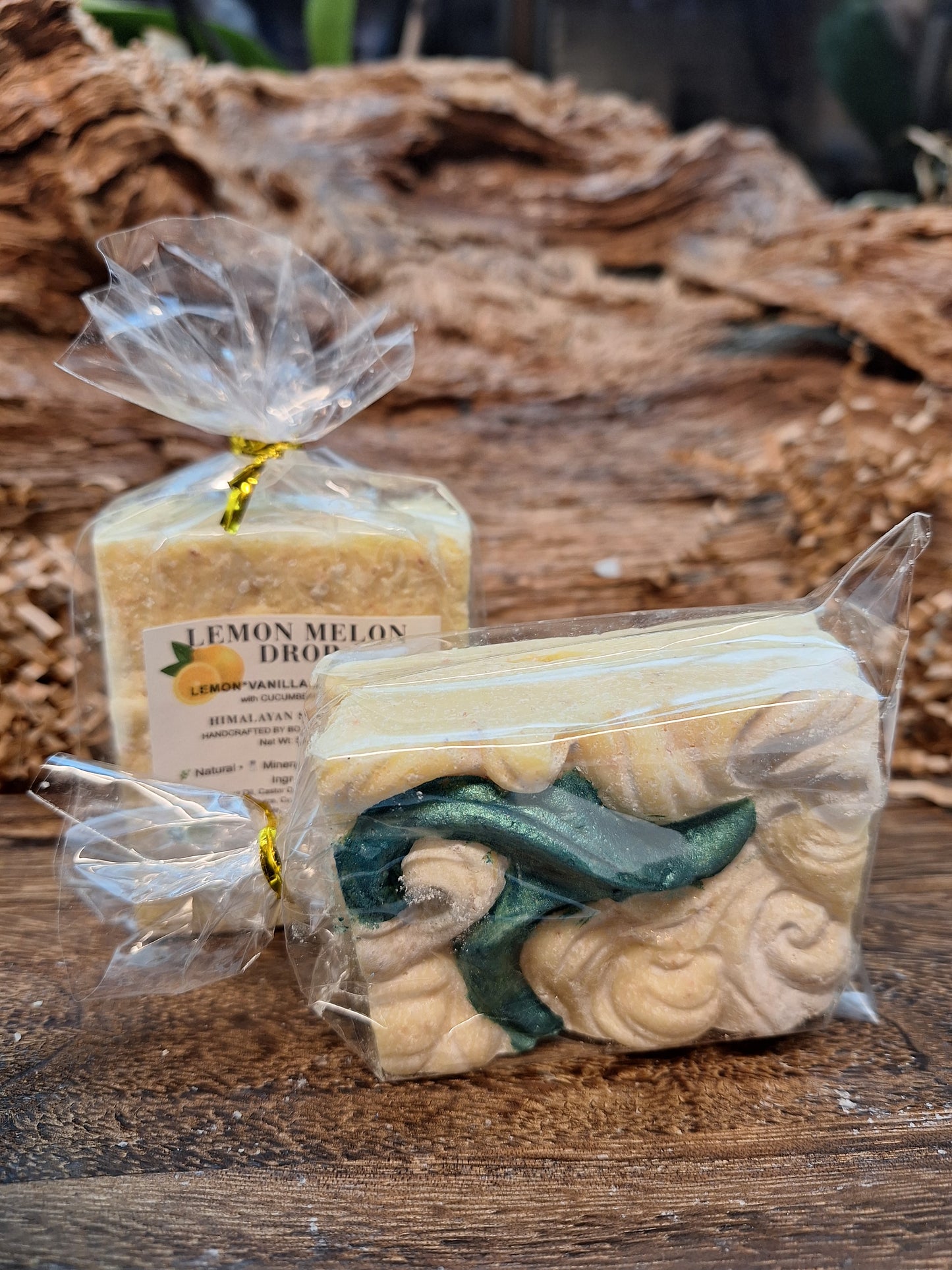 Lemon Melon Drop - Pink SALT SCRUB BAR