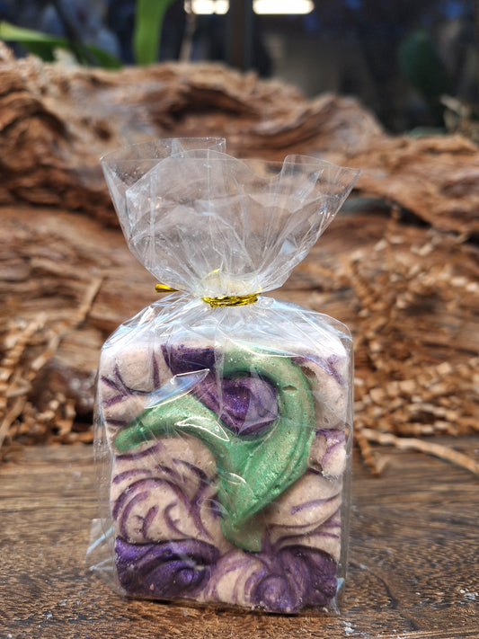 Purple Citrus Ember - Pink SALT SCRUB BAR