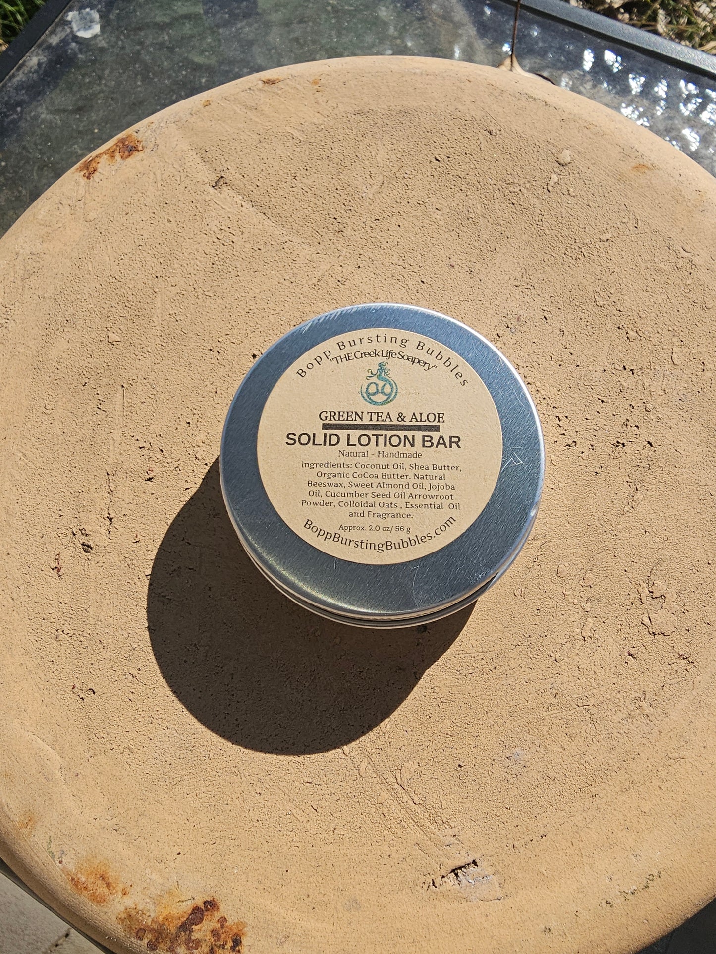 Green Tea & Aloe - Lotion Bar