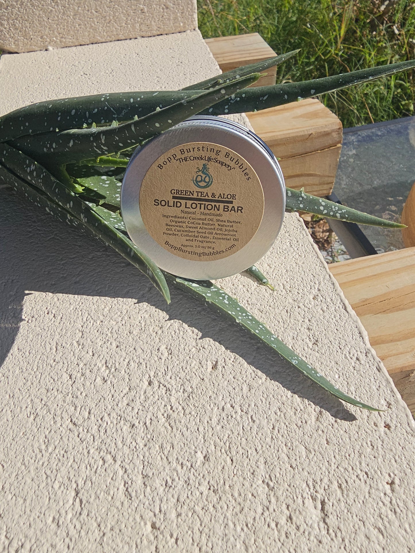 Green Tea & Aloe - Lotion Bar