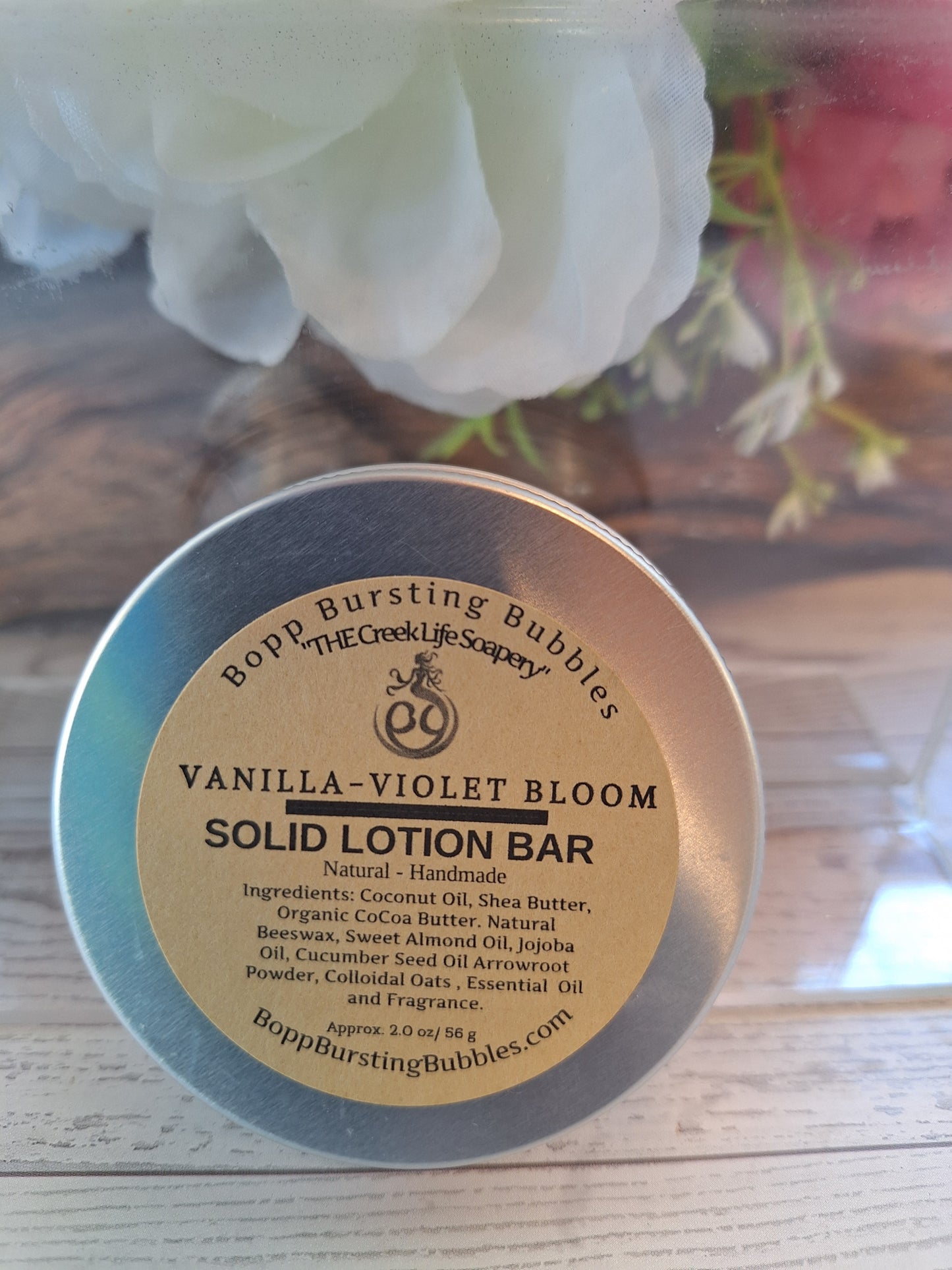 Vanilla-Violet Bloom -  Lotion Bar