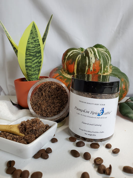 Pumpkin Spice and Coffee - Pink Salt Scrub
